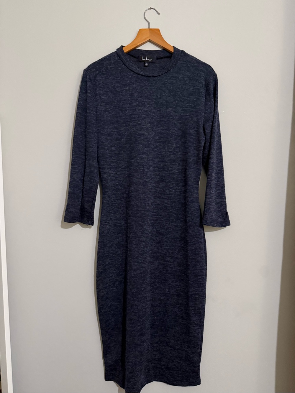 Lulu's Navy Bodycon Dress
